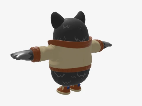 Azuki Fall Guy - Fortnite 3D Model