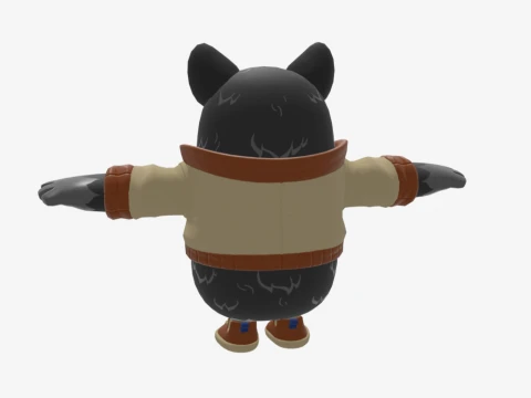 Azuki Fall Guy - Fortnite 3D Model