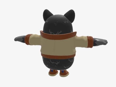 Azuki Fall Guy - Fortnite 3D Model