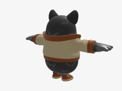 Azuki Fall Guy - Fortnite 3D Model