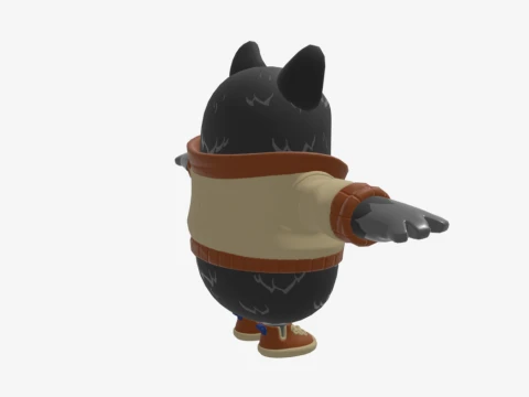 Azuki Fall Guy - Fortnite 3D Model