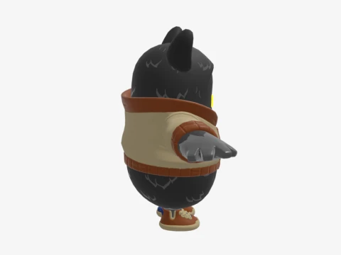 Azuki Fall Guy - Fortnite 3D Model