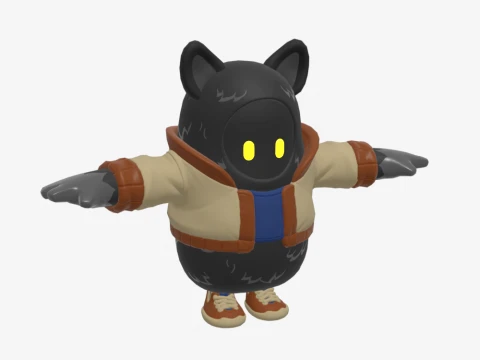 Azuki Fall Guy - Fortnite 3D Model