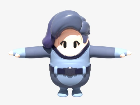 Erisa Fall Guy - Fortnite 3D Model