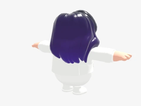 Court Queen Erisa Fall Guy - Fortnite 3D Model