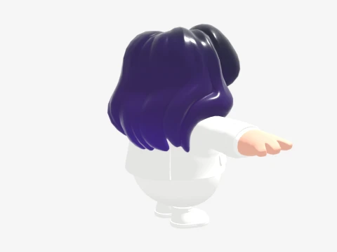 Court Queen Erisa Fall Guy - Fortnite 3D Model