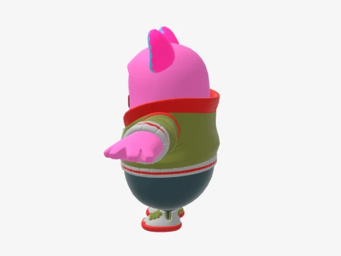 Andy Fangerson Fall Guy - Fortnite 3D Model