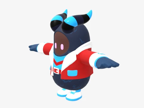 Krampus Fall Guy - Fortnite 3D Model