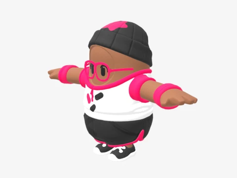 Juliet Fall Guy - Fortnite 3D Model