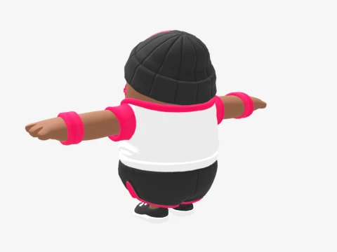 Juliet Fall Guy - Fortnite 3D Model