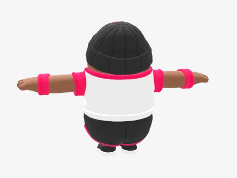 Juliet Fall Guy - Fortnite 3D Model