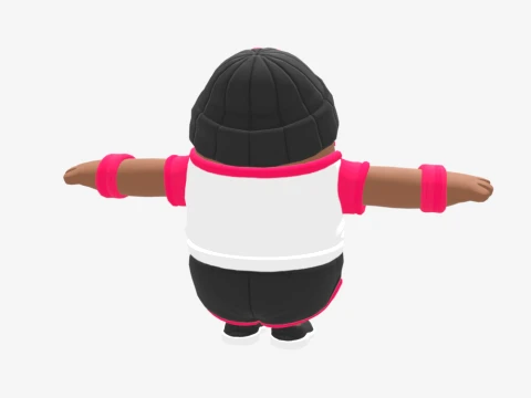 Juliet Fall Guy - Fortnite 3D Model