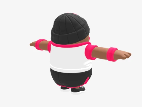 Juliet Fall Guy - Fortnite 3D Model
