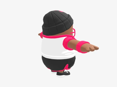 Juliet Fall Guy - Fortnite 3D Model