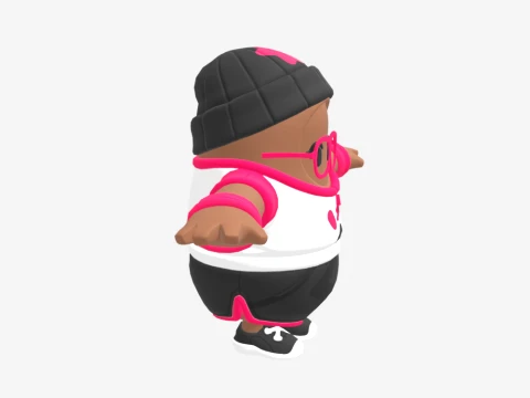 Juliet Fall Guy - Fortnite 3D Model
