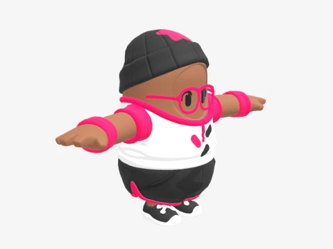 Juliet Fall Guy - Fortnite 3D Model
