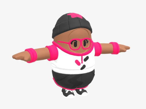 Juliet Fall Guy - Fortnite 3D Model