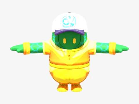Ziggy Fall Guy - Fortnite 3D Model