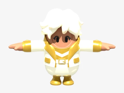 Aphrodite Fall Guy - Fortnite 3D Model