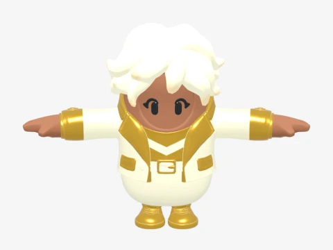 Aphrodite Fall Guy - Fortnite 3D Model