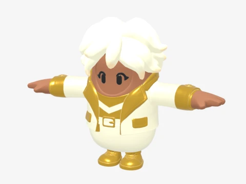 Aphrodite Fall Guy - Fortnite 3D Model