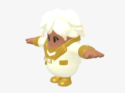 Aphrodite Fall Guy - Fortnite 3D Model