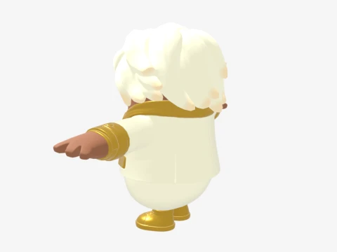 Aphrodite Fall Guy - Fortnite 3D Model