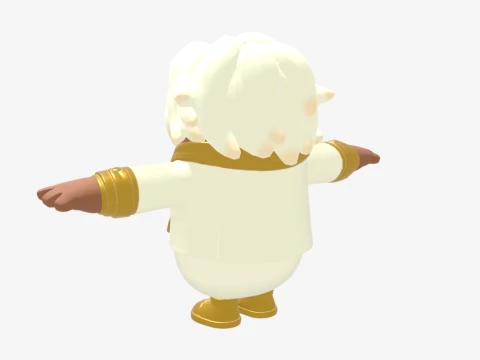 Aphrodite Fall Guy - Fortnite 3D Model