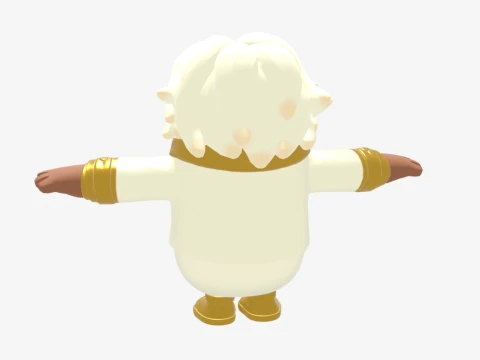 Aphrodite Fall Guy - Fortnite 3D Model