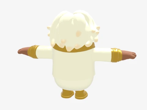 Aphrodite Fall Guy - Fortnite 3D Model