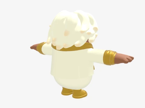 Aphrodite Fall Guy - Fortnite 3D Model