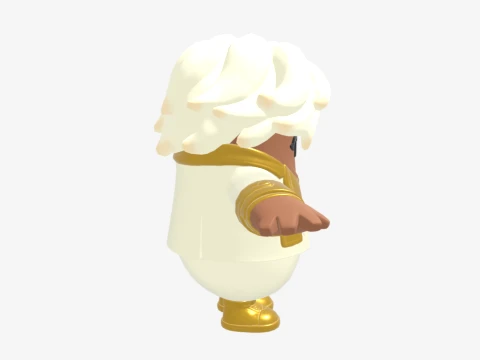 Aphrodite Fall Guy - Fortnite 3D Model