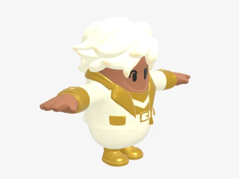 Aphrodite Fall Guy - Fortnite 3D Model