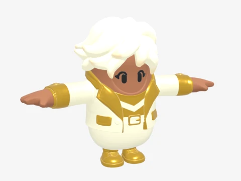 Aphrodite Fall Guy - Fortnite 3D Model