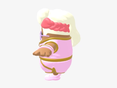 Heartseeker Aphrodite Fall Guy - Fortnite 3D Model
