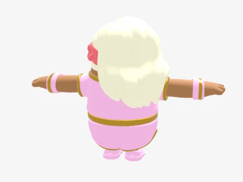Heartseeker Aphrodite Fall Guy - Fortnite 3D Model