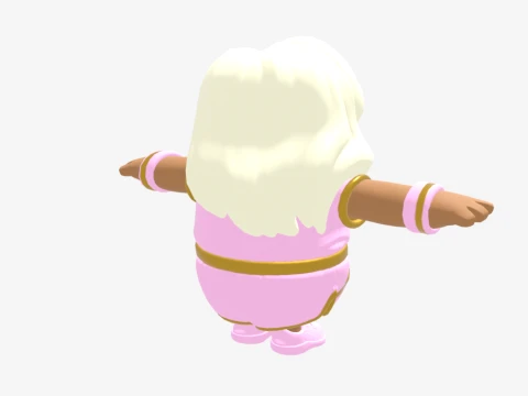 Heartseeker Aphrodite Fall Guy - Fortnite 3D Model