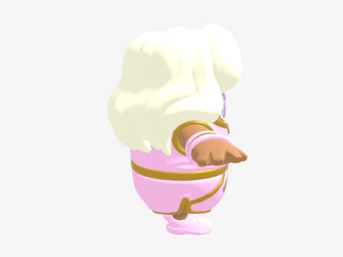 Heartseeker Aphrodite Fall Guy - Fortnite 3D Model