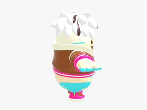 Lil Split Fall Guy - Fortnite 3D Model