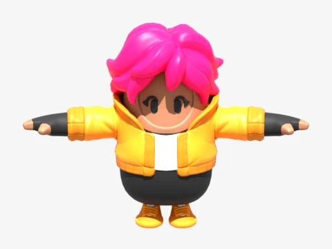 Oona Usagi Fall Guy - Fortnite 3D Model