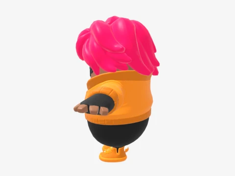 Oona Usagi Fall Guy - Fortnite 3D Model