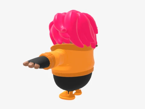 Oona Usagi Fall Guy - Fortnite 3D Model
