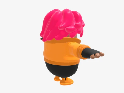 Oona Usagi Fall Guy - Fortnite 3D Model
