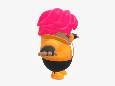 Oona Usagi Fall Guy - Fortnite 3D Model