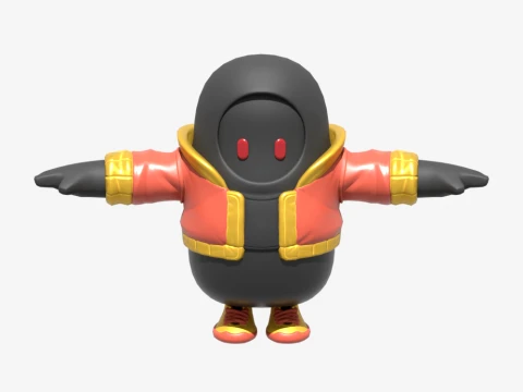 Thunder Fall Guy - Fortnite 3D Model