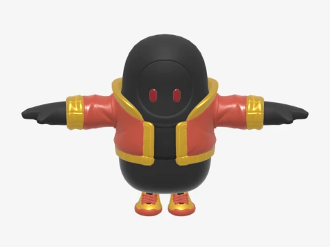 Thunder Fall Guy - Fortnite 3D Model