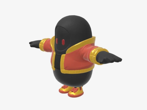 Thunder Fall Guy - Fortnite 3D Model