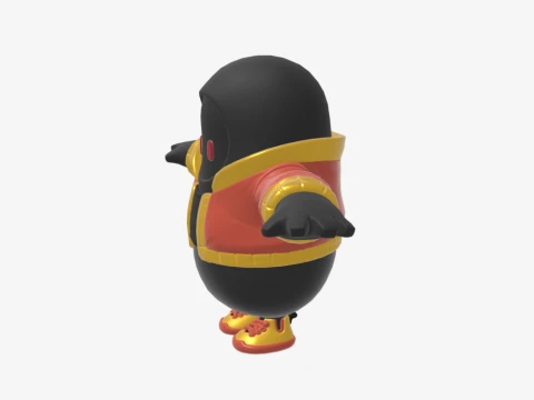 Thunder Fall Guy - Fortnite 3D Model