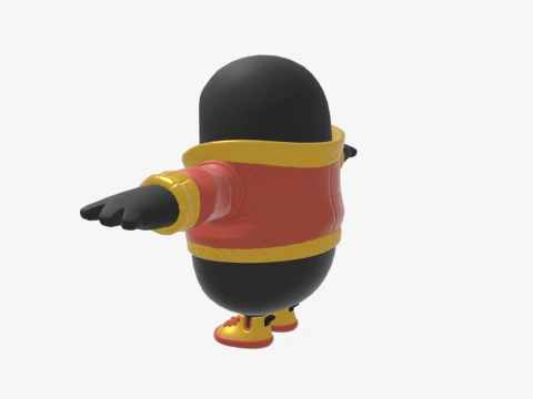 Thunder Fall Guy - Fortnite 3D Model