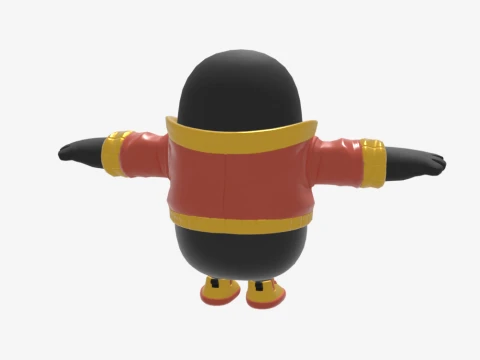 Thunder Fall Guy - Fortnite 3D Model